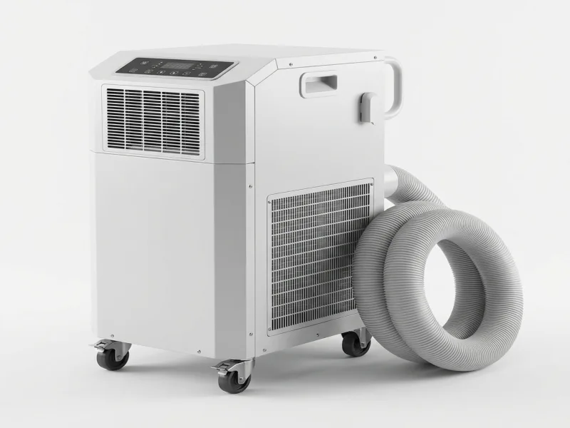 Ar-condicionado portátil 18.000 BTU de alta capacidade para espaços comerciais