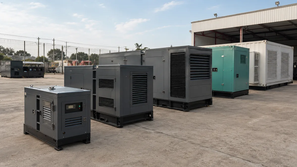Geradores de 40 a 2.500 kVA: Potências e Aplicações