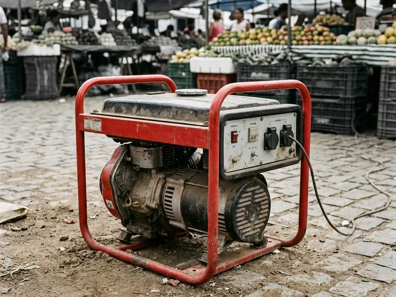 Gerador aberto portátil 2kVA a gasolina tipo Branco B4T-2500